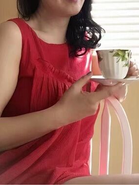 Red Sleeveless Dress